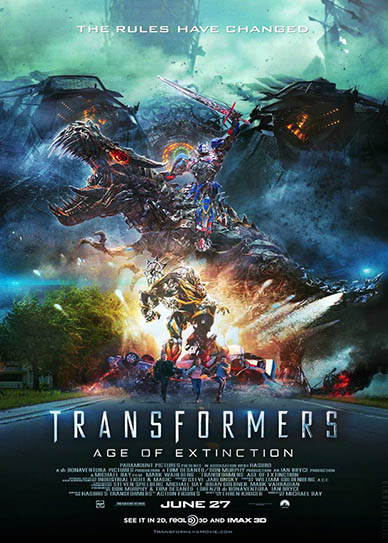 Transformers Age of Extinction (2014) cover