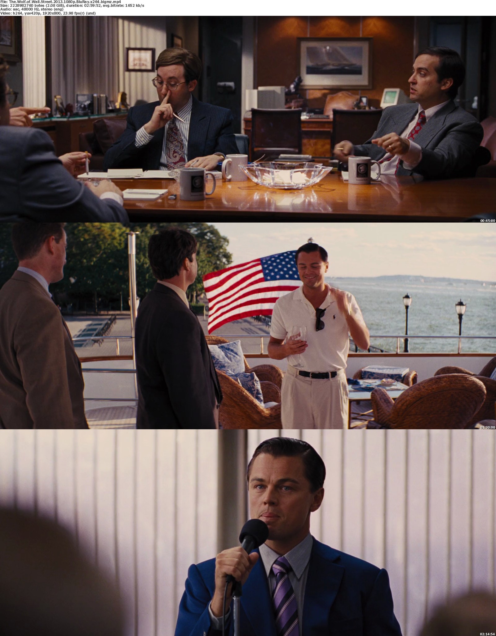 I'm not leaving wolf of wall street gif