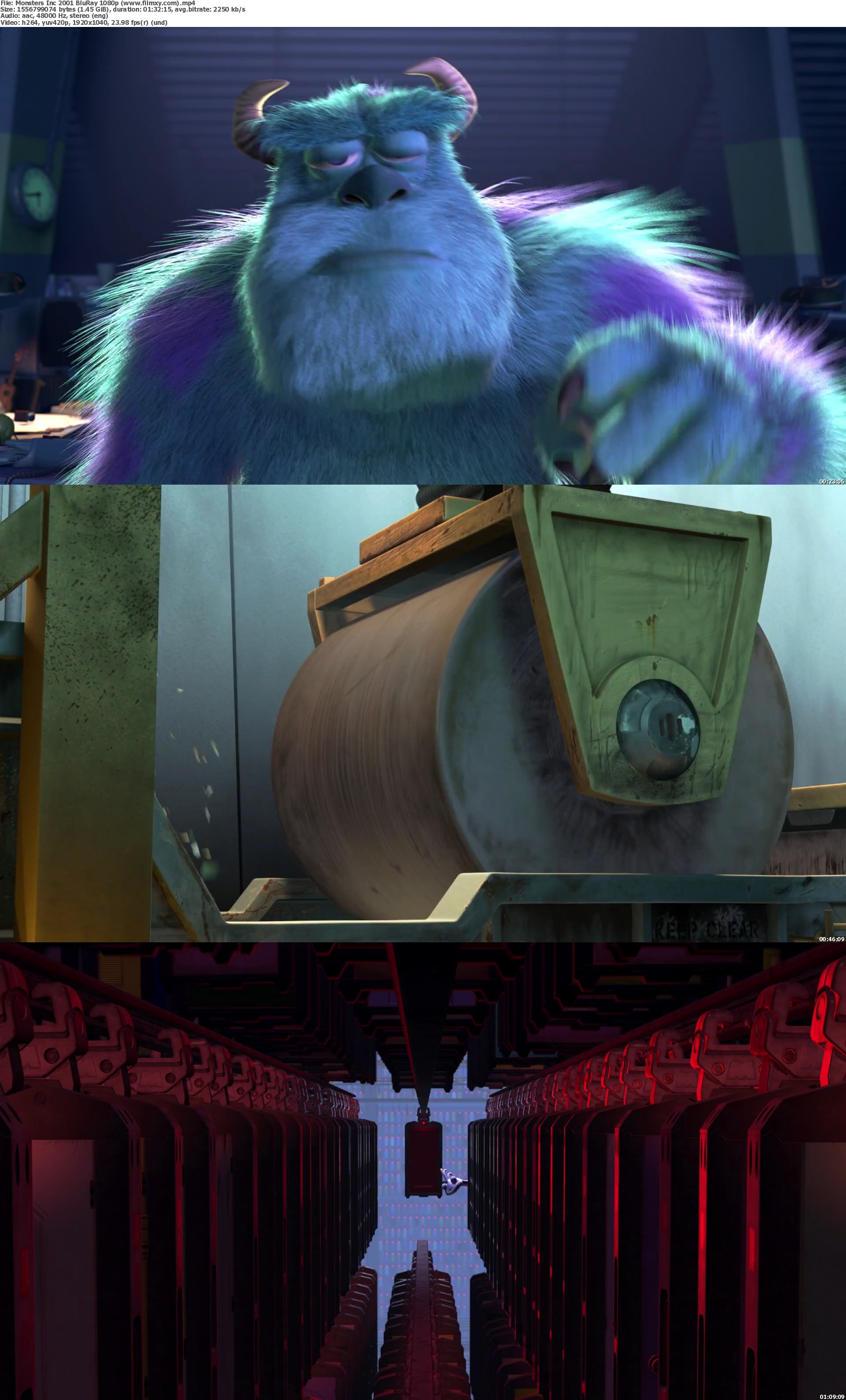 Monsters inc 2001 bluray 720p 1080p free download filmxy