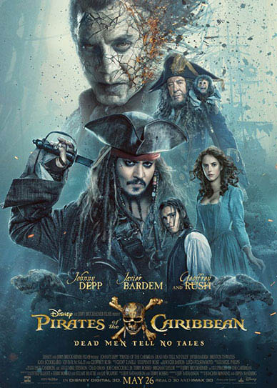 Pirates of the Caribbean: Dead Men Tell No Tales Cover