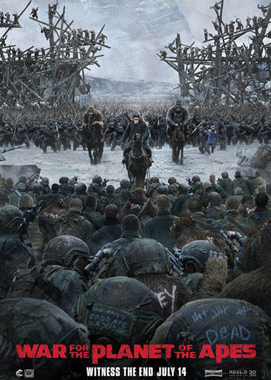 War for the Planet of the Apes Cover