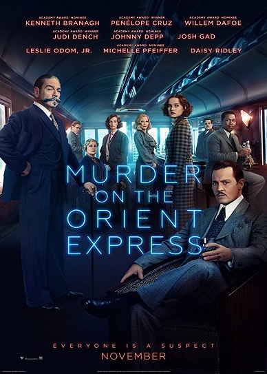 Murder on the Orient Express (2017) cvr