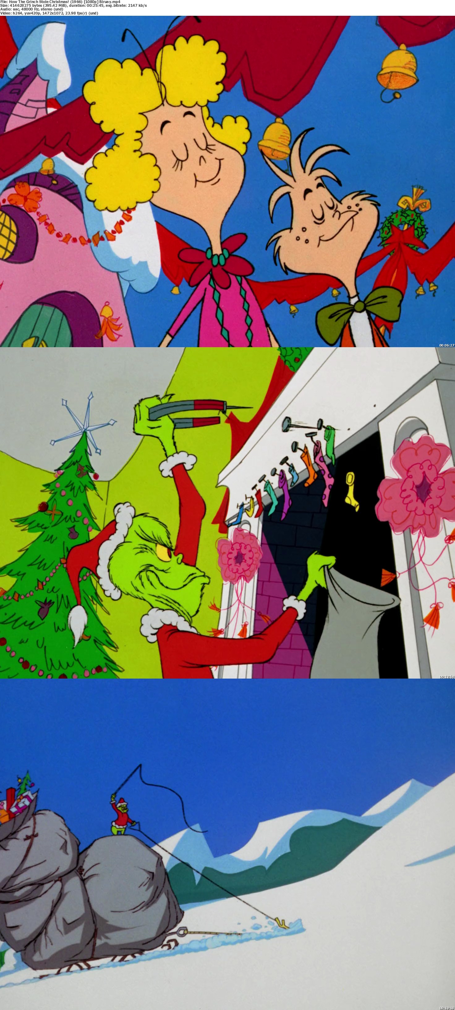 How the Grinch Stole Christmas! (1966) 720p & 1080p Bluray Free - Watch How The Grinch Stole Christmas 1966 Online