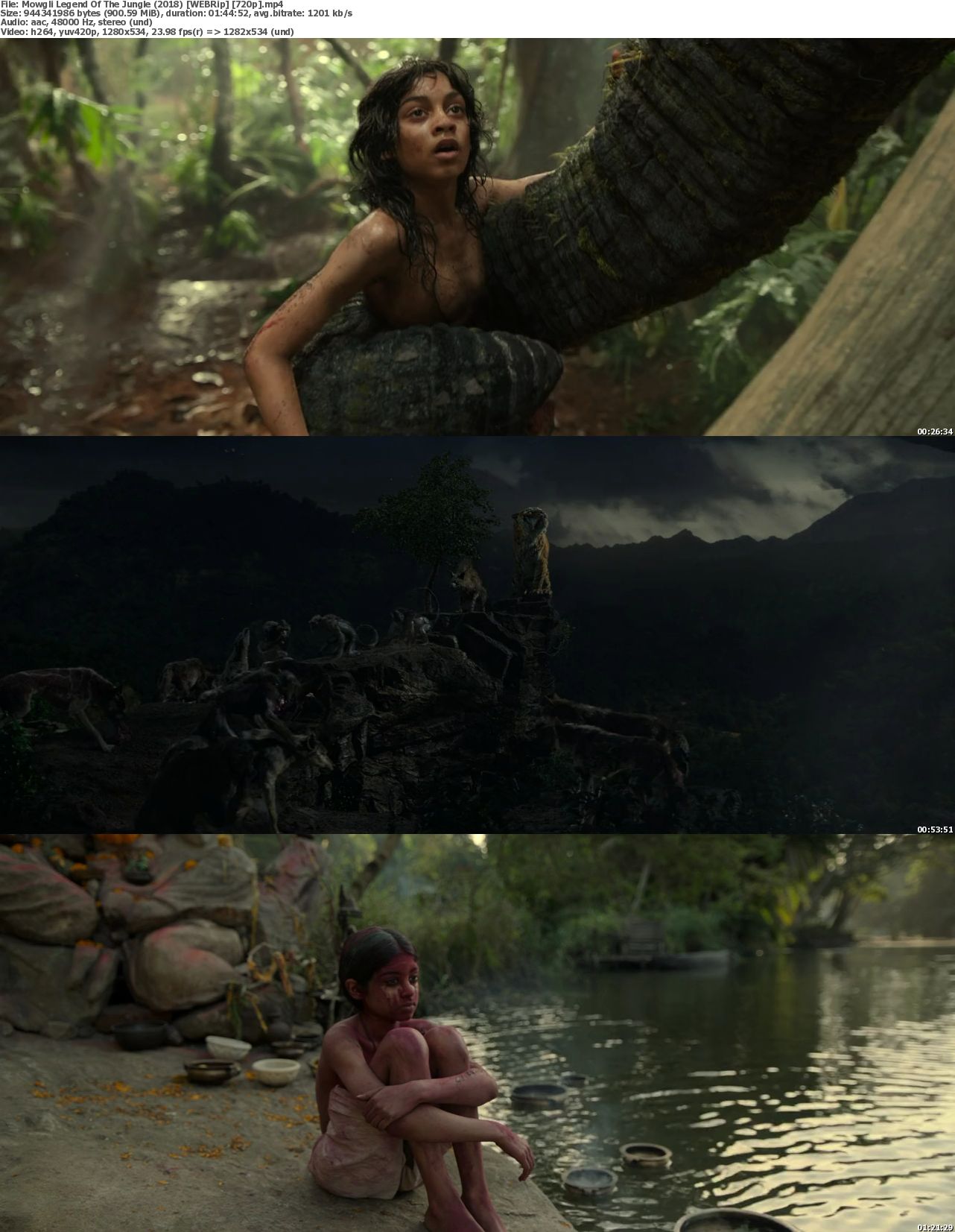 2018 Mowgli: Legend Of The Jungle