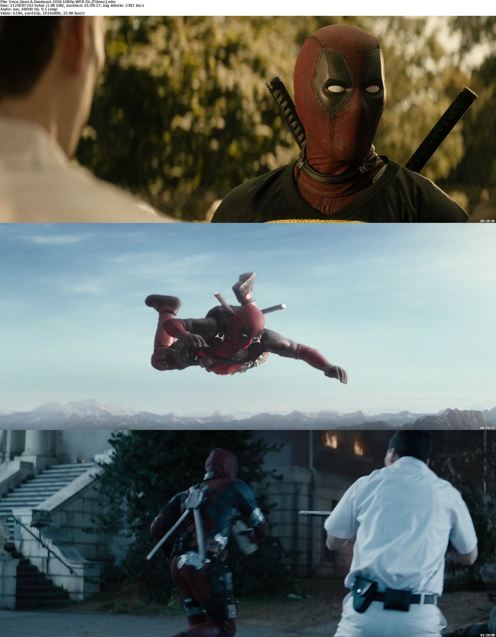 2018 Once Upon A Deadpool