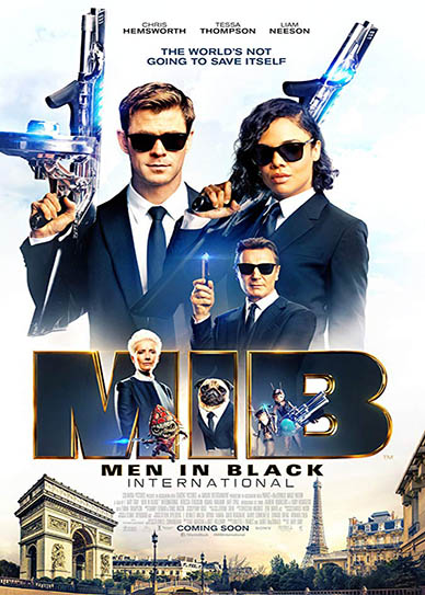 Men in Black: International Cover