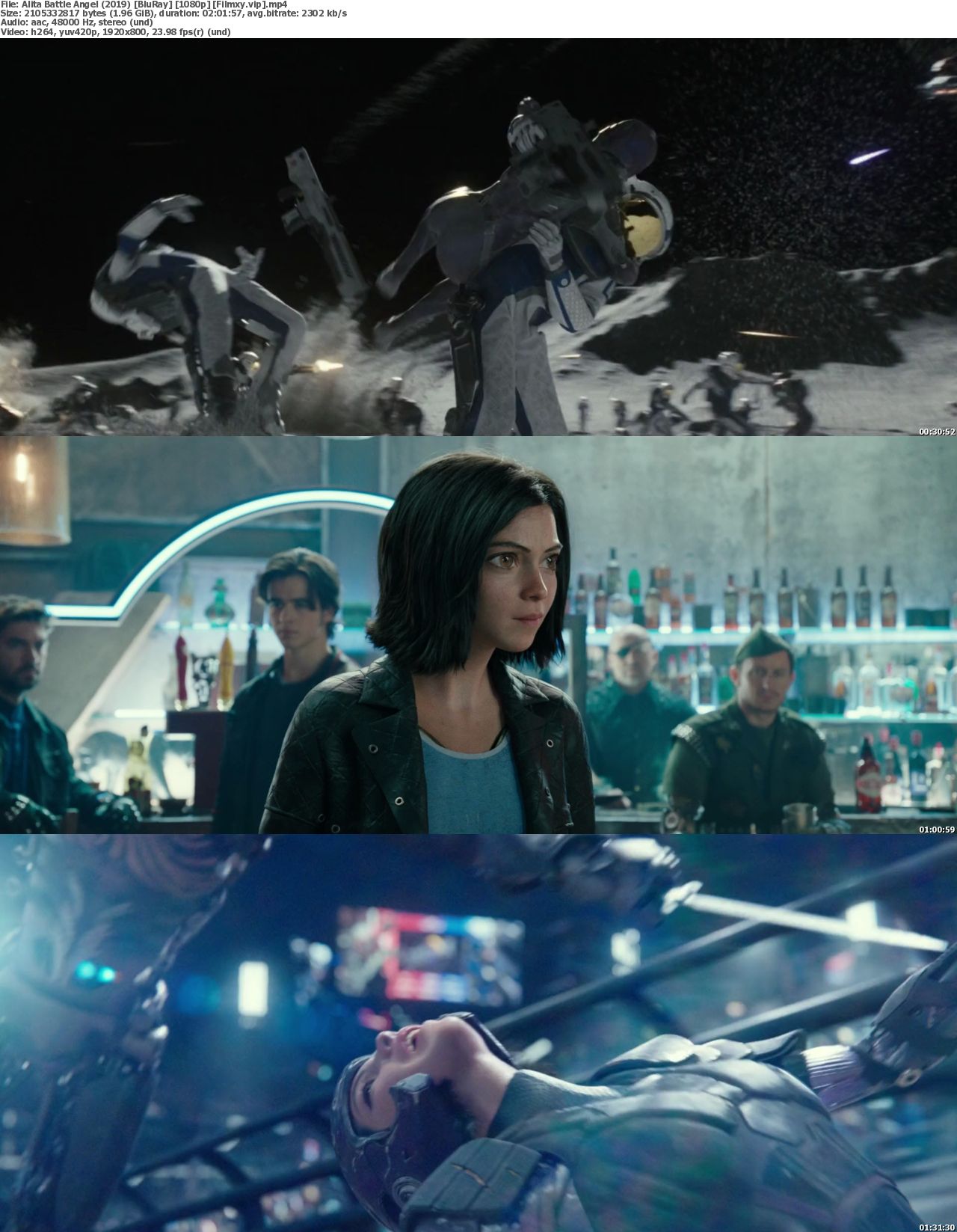 Watch Alita: Battle Angel (2019) Full Movie on Filmxy