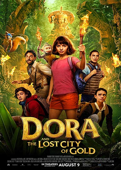Dora and the Lost City of Gold Cover