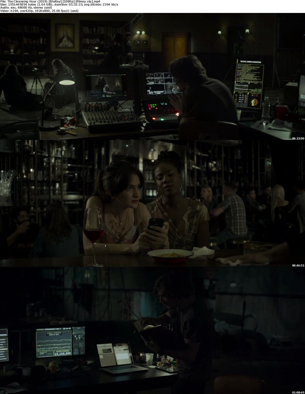 Watch The Cleansing Hour (2019) Full Movie on Filmxy