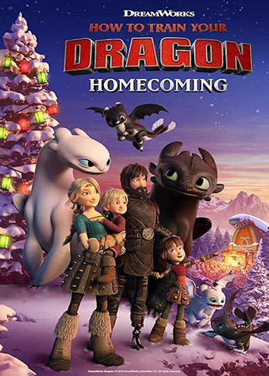 How to Train Your Dragon Homecoming Cover
