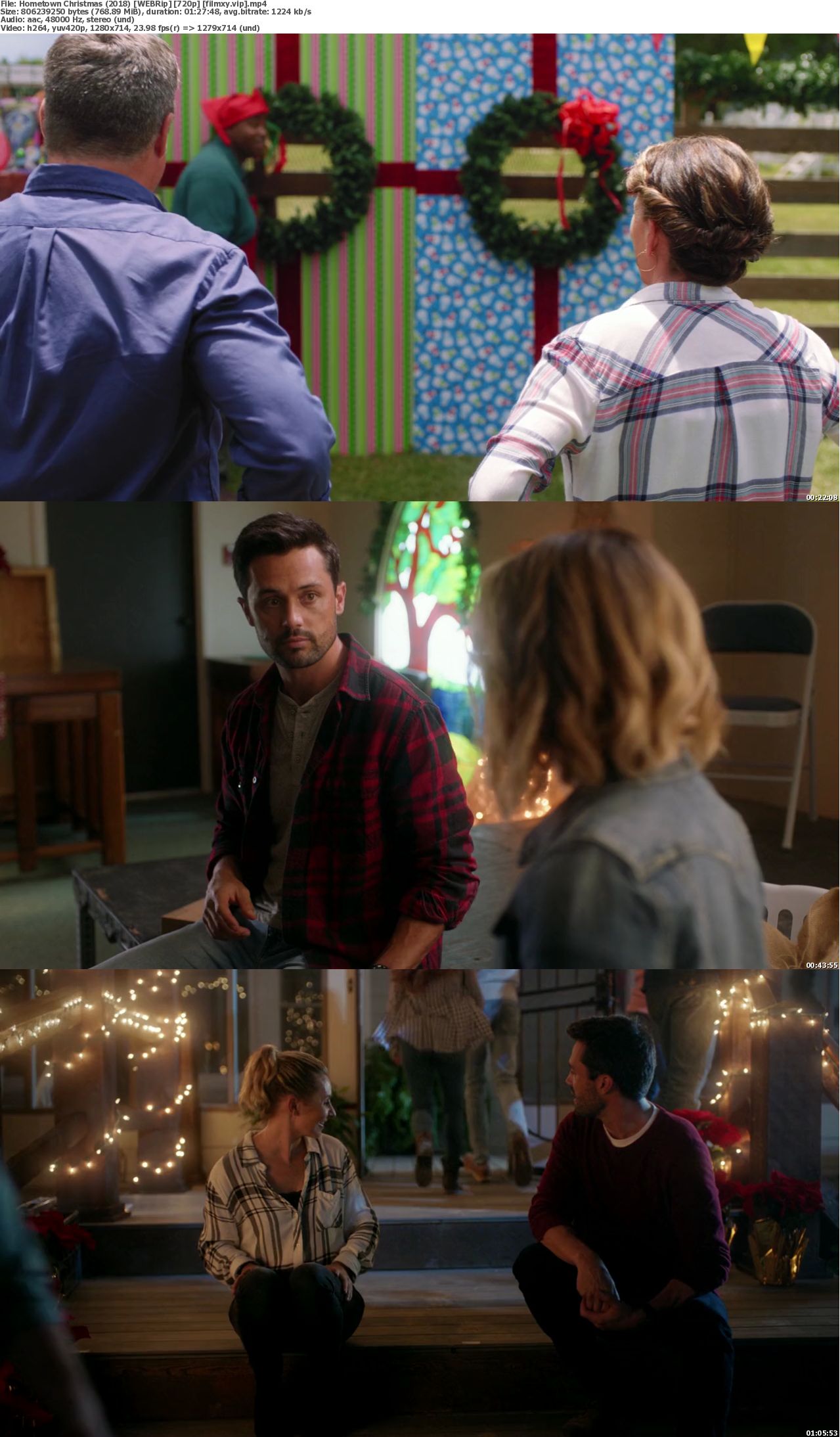 Watch Hometown Christmas (2018) Full Movie on Filmxy