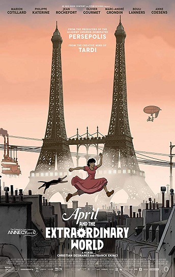 April and the Extraordinary World Cover