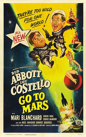Abbott and Costello Go to Mars Cover