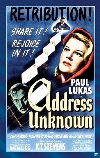 Address Unknown Cover