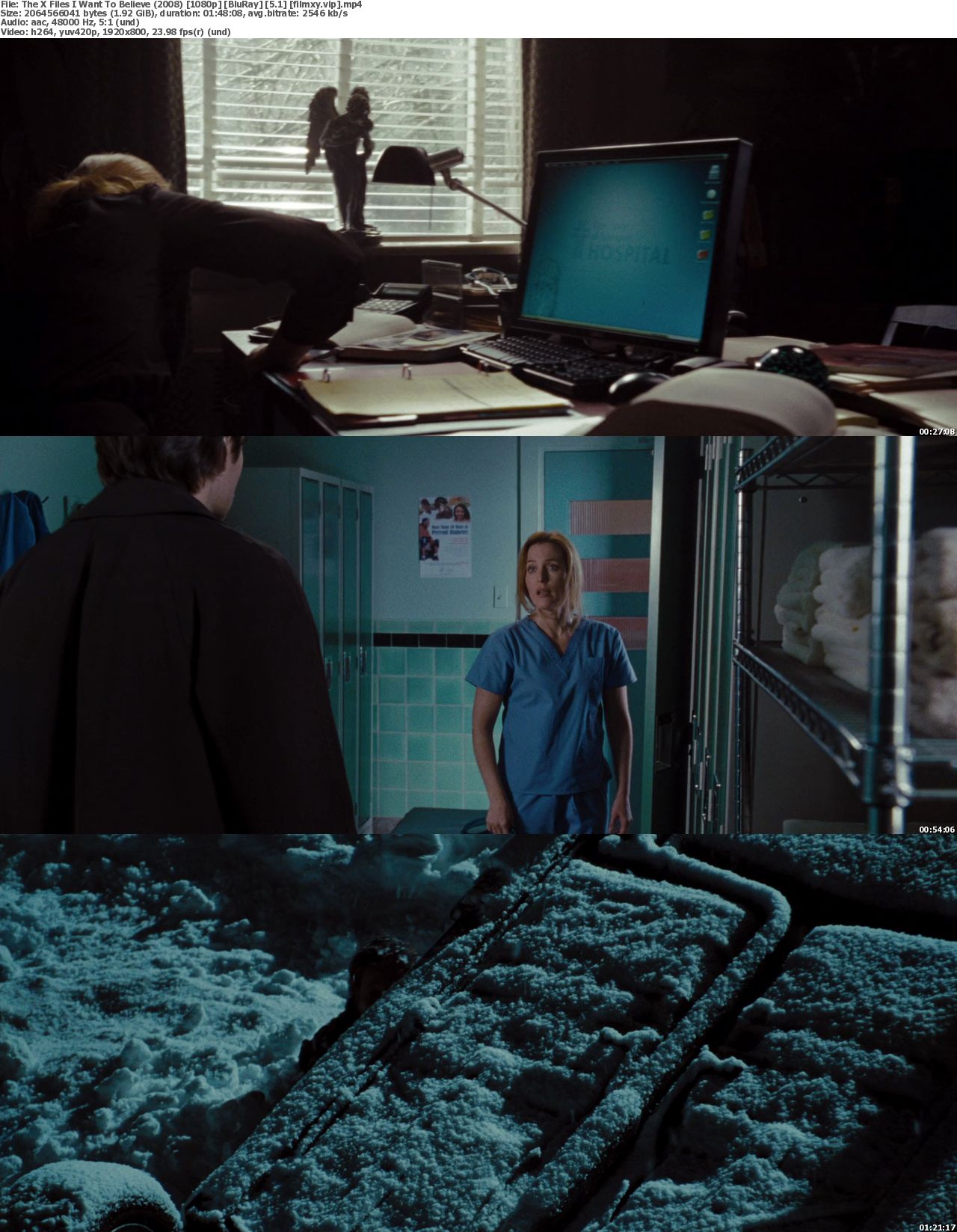 2008 The X Files: I Want To Believe 2008 The X Files: I Want To Believe