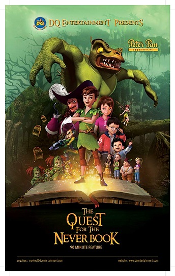 Peter Pan: The Quest for the Never Book Cover