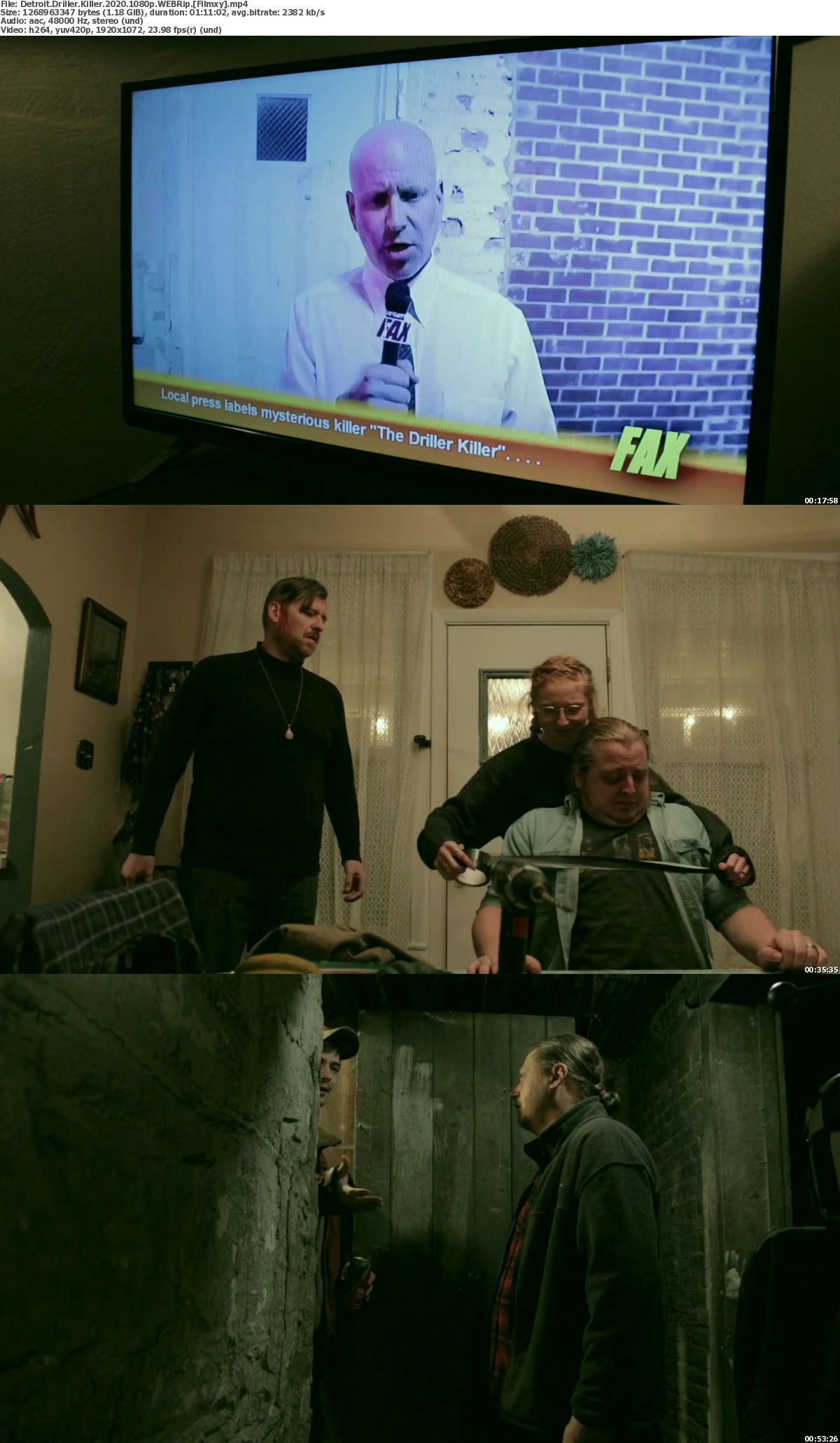 Watch Detroit Driller Killer (2020) Full Movie on Filmxy