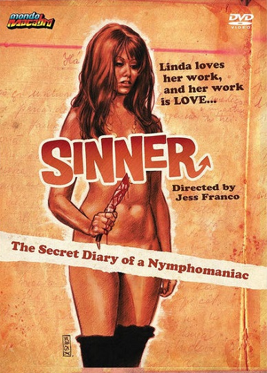 Sinner: The Secret Diary of a Nymphomaniac Cover