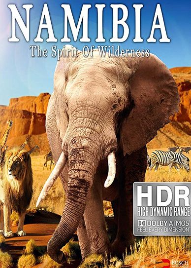Namibia - The Spirit of Wilderness Cover