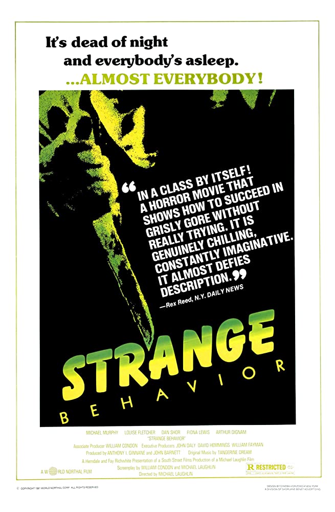 Strange Behavior Cover