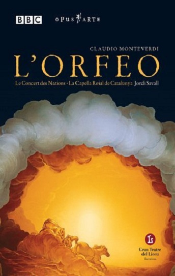 L'orfeo: Favola in musica by Claudio Monteverdi Cover
