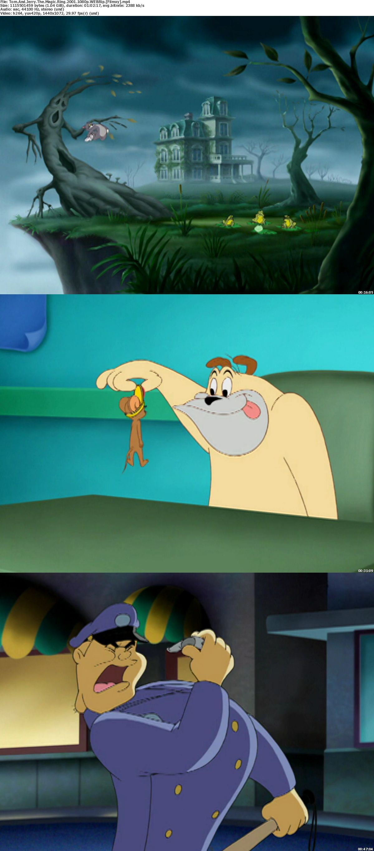 Watch Tom and Jerry The Magic Ring (2001) Full Movie on Filmxy