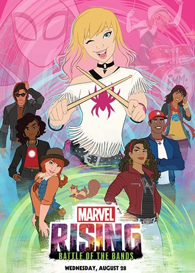 Marvel Rising: Battle of the Bands Cover