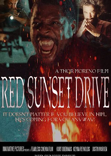 Red Sunset Drive Cover