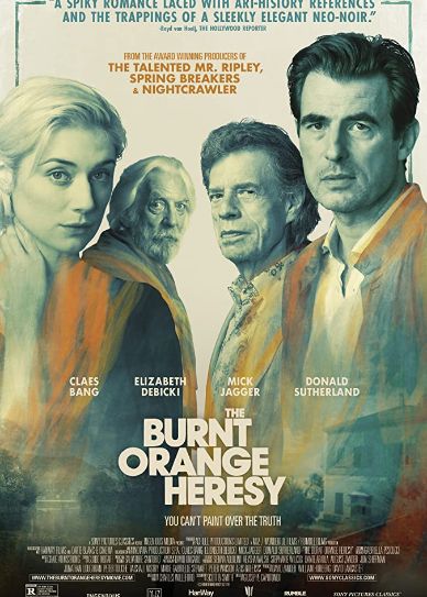 The Burnt Orange Heresy Cover