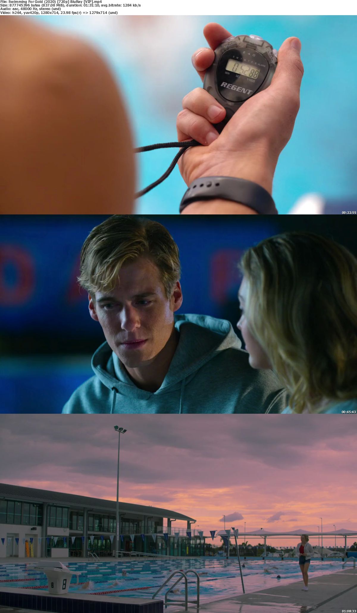 Watch Swimming for Gold (2020) Full Movie on Filmxy