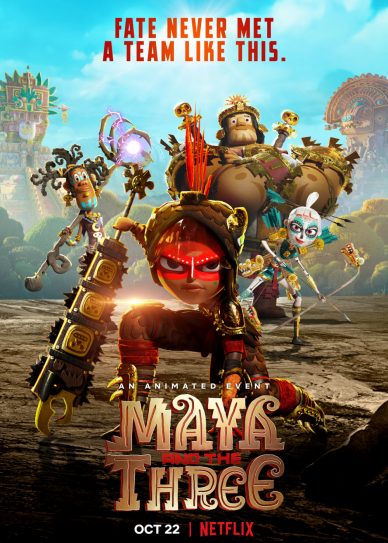 Maya and the Three Cover