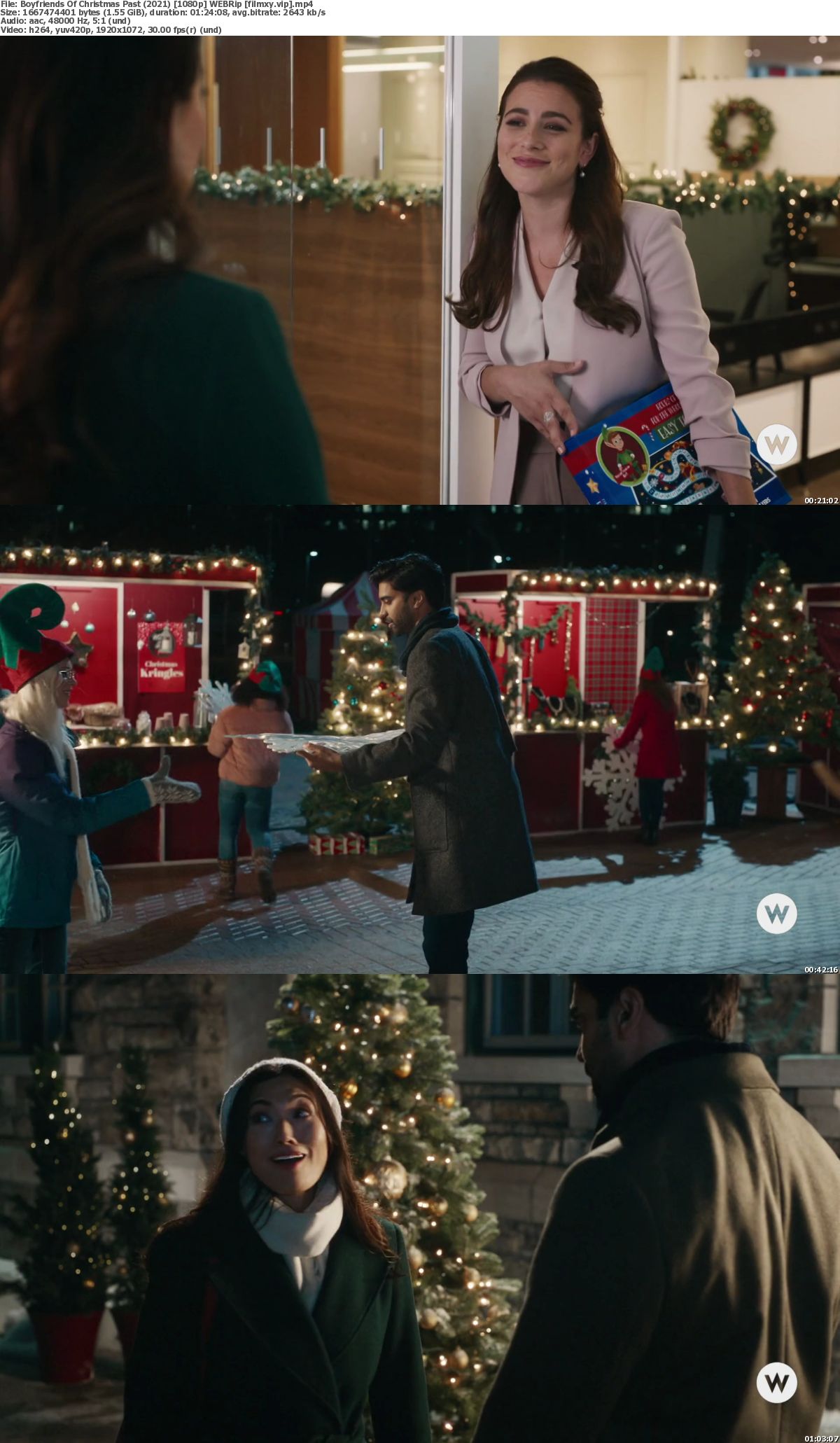 Watch Boyfriends of Christmas Past (2021) Full Movie on Filmxy