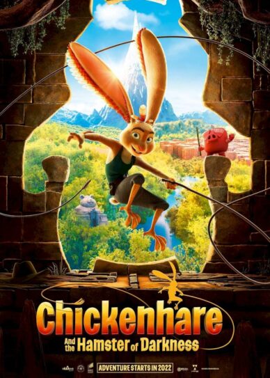 Chickenhare and the Hamster of Darkness Cover