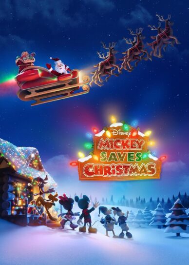 Mickey Saves Christmas Cover