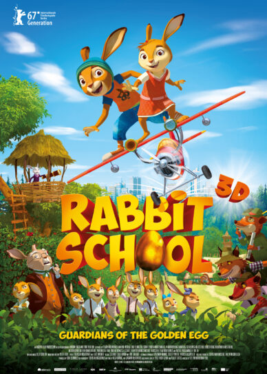 Rabbit School: Guardians of the Golden Egg Cover