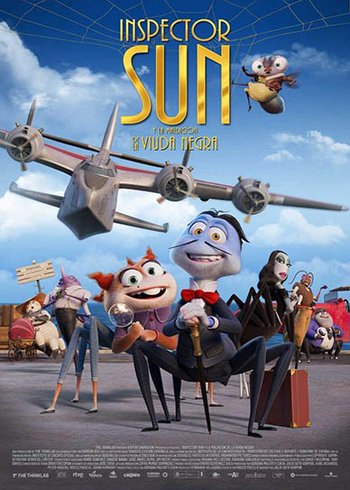 Inspector Sun y la maldición de la viuda negra Cover
